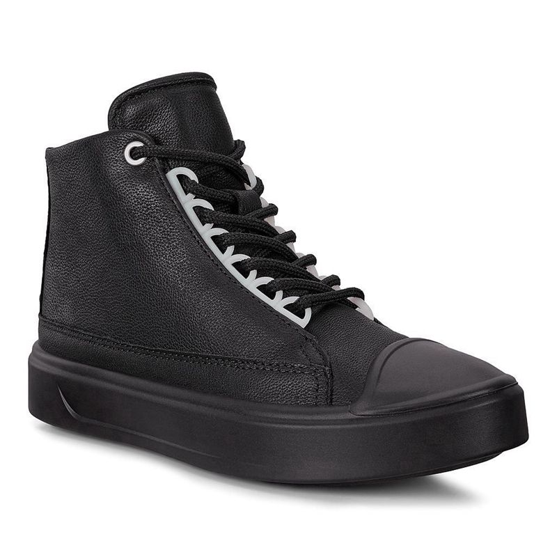 Kids Ecco Flexure T-Cap - Sneakers Black - India KNQYSL785